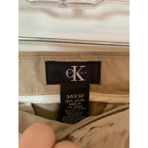 NEW Calvin Klein | Classic Khaki Pant Size 34x32 - Picture 3 of 8